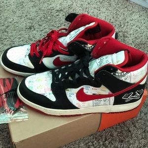 nike dunk high lucha libre